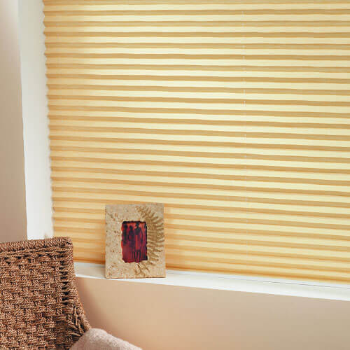 Get beautiful pleated blinds from The Blind Shop in Canberra in a range of eye-catching colours