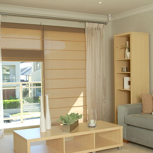 Roman Blinds from The Blind Shop in Canberra