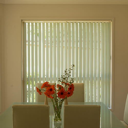 Vertical Blinds from The Blind Shop in Canberra